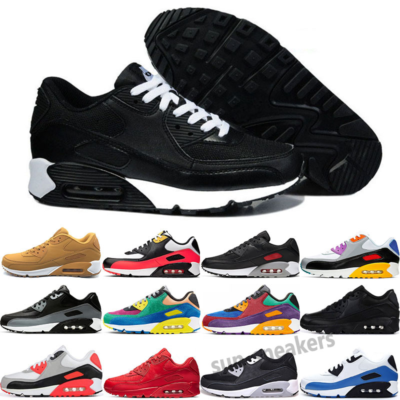 Men Women 90s Running shoes Triple Black White Pink Blue Grey Black Croc Infrared Mens Fashion Trainers Outdoor Sport Sneaker 36-45 S25, Color 8
Men Women 90s Running shoes Triple Black White Pink Blue Grey Black Croc Infrared Mens Fashion Trainers Outdoor Sport Sneaker 36-45 S25, Color 8