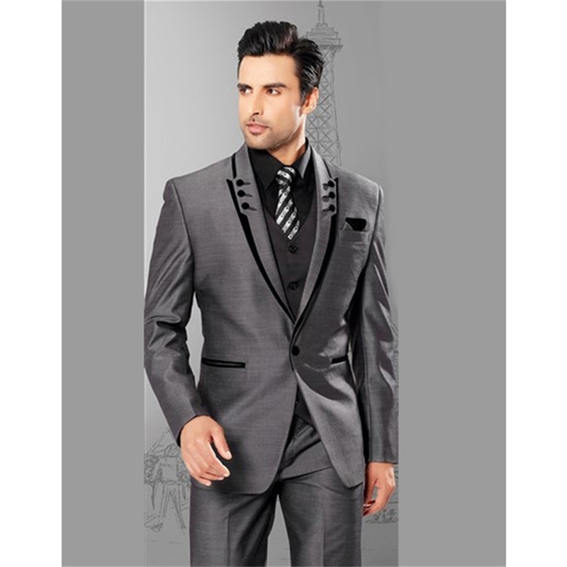 High Quality men suit Black Groom Tuxedos Groomsmen Morning style tuxedos for Men Wedding Suits Prom Formal Bridegroom Suit 201105