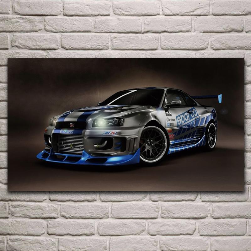 Skyline GT R R34 sport car tuning artwork fabric poster living room home wall decorative canvas silk art print KJ4231
Skyline GT R R34 sport car tuning artwork fabric poster living room home wall decorative canvas silk art print KJ4231