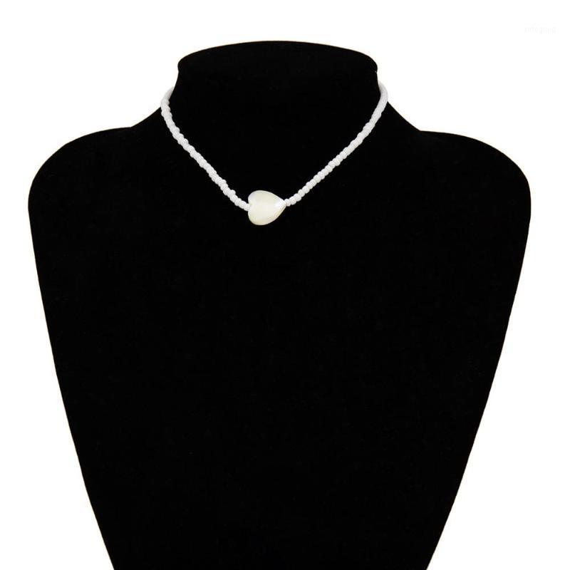 Chokers Janpanese Seed Beads Heart Shell Choker Necklace Handmade Women Girls White Bead Neckless For Gothic Jewelry1
Chokers Janpanese Seed Beads Heart Shell Choker Necklace Handmade Women Girls White Bead Neckless For Gothic Jewelry1