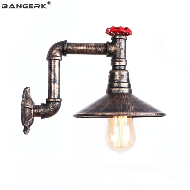 Retro Loft Decor LED Wall Lamp Iron Antique Water Pipe Wall Light Industrial Edison Sconce Aisle Bedside Home Lighting
Retro Loft Decor LED Wall Lamp Iron Antique Water Pipe Wall Light Industrial Edison Sconce Aisle Bedside Home Lighting