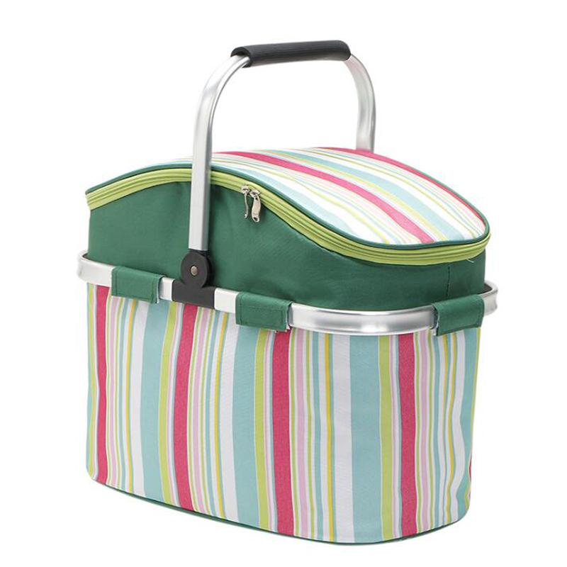 Foldable Oxford Shopping Basket Cooler Bags Insulated Picnic Handbag Tote For Outdoor BBQ Holiday Parties Lunch Storage Bag
Foldable Oxford Shopping Basket Cooler Bags Insulated Picnic Handbag Tote For Outdoor BBQ Holiday Parties Lunch Storage Bag