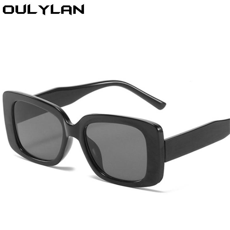 Oulylan Women Rectangle Sunglasses 2021 Retro Black Leopard Brown Sun Glasses Men Vintage Square Eyeglasses Female Shades UV400
Oulylan Women Rectangle Sunglasses 2021 Retro Black Leopard Brown Sun Glasses Men Vintage Square Eyeglasses Female Shades UV400