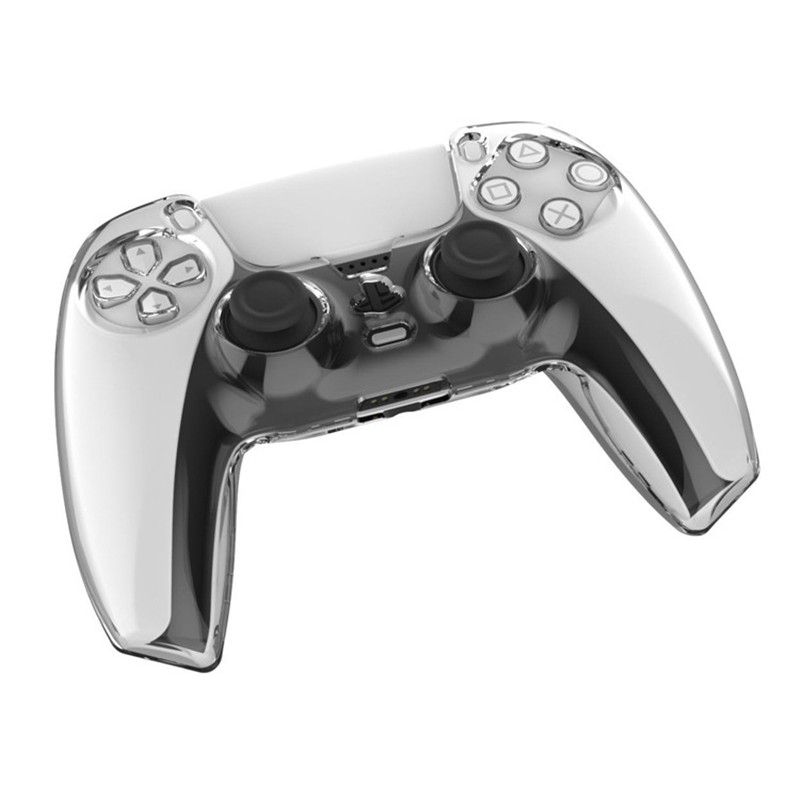 New Arrival Hard Transparent Protective Shell Skin Case Cover for PS5 Controller Playstation 5 Gamepad Protector Anti-Slip Cap DHL Fast Ship