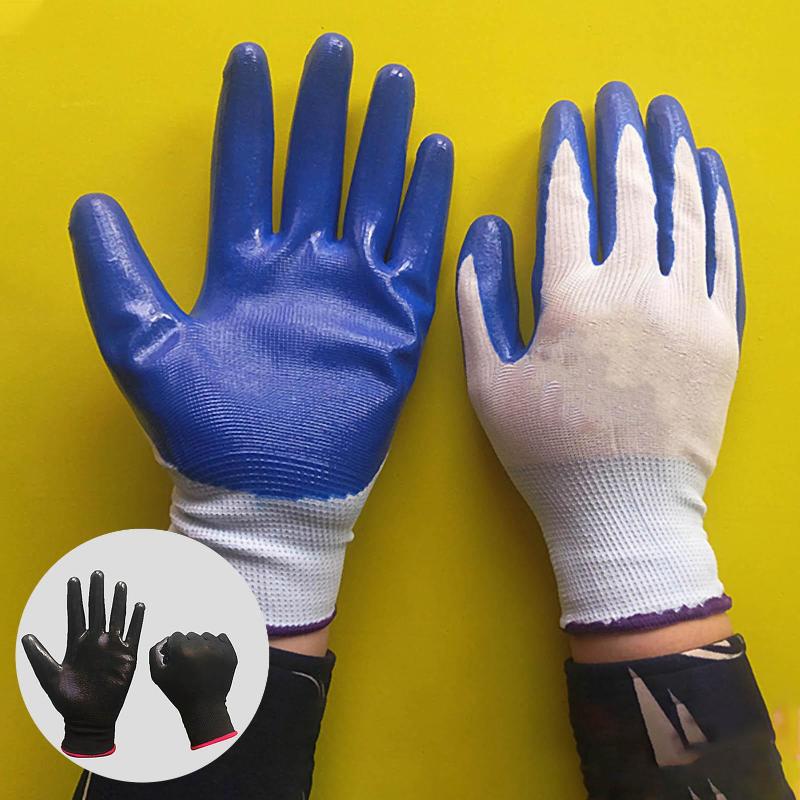 12 Pairs Unisex Wearable Oil resistant Non-slip Protection Full Finger Gloves Touch Screen Long Full Fingers Cycling Bike Gloves
12 Pairs Unisex Wearable Oil resistant Non-slip Protection Full Finger Gloves Touch Screen Long Full Fingers Cycling Bike Gloves