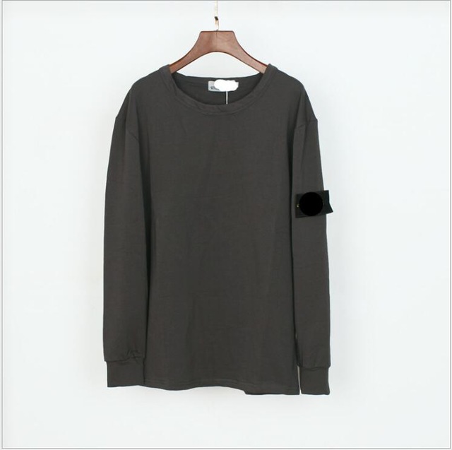 21SS STONE Spring ISLAND Solid Color Thin Long Sleeves Hoodies Men STONE Casual Loose O-neck Sweatshirts 011709, Black
21SS STONE Spring ISLAND Solid Color Thin Long Sleeves Hoodies Men STONE Casual Loose O-neck Sweatshirts 011709, Black