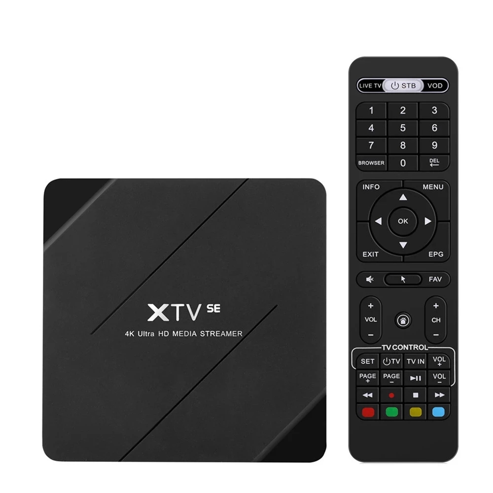 MEELO XTV SE Smart Tv Box Android 9.0 Amlogic S905W Set Top Box 2.4G Wifi 4K Media Player
MEELO XTV SE Smart Tv Box Android 9.0 Amlogic S905W Set Top Box 2.4G Wifi 4K Media Player