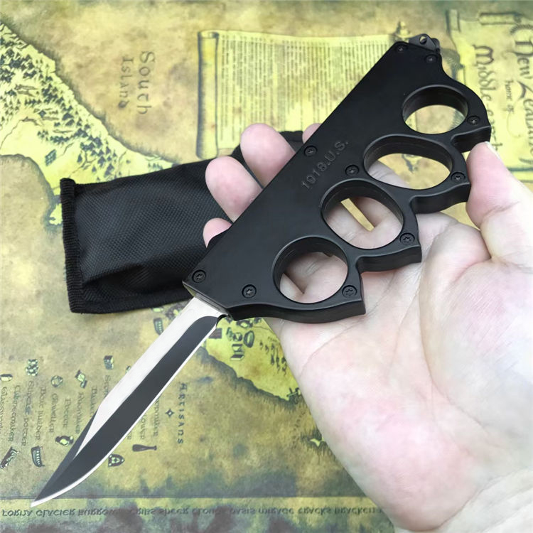 high quality Cool Steel 1918 AUTO OPEN Blade knife Automatic knife Zinc alloy Handle Camping outdoor self-defense life-saving knives EDC Tool Fruit knifes BM UT85 UT88
high quality Cool Steel 1918 AUTO OPEN Blade knife Automatic knife Zinc alloy Handle Camping outdoor self-defense life-saving knives EDC Tool Fruit knifes BM UT85 UT88