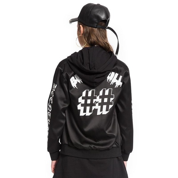 Women's spring and winter new Been Trill hooded high street tide brand trendy jacket coat 2020, Black
Women's spring and winter new Been Trill hooded high street tide brand trendy jacket coat 2020, Black