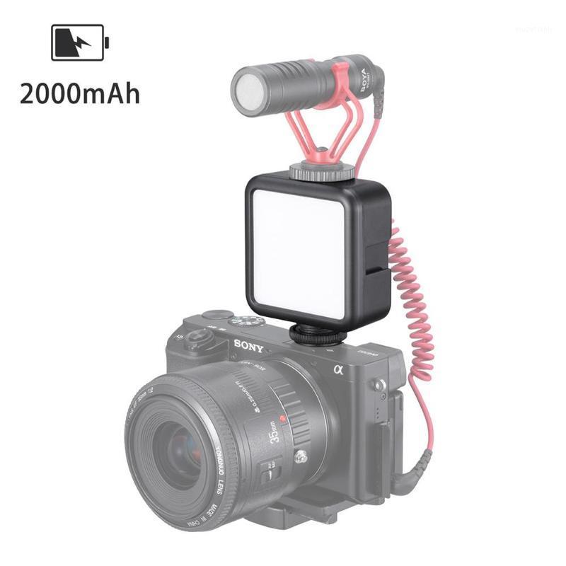 VL49 6W Mini LED Video Light 2000mAh Built-in Battery Light 5500K Photographic Lighting with Cold Shoe Mount 1/4 Screw1
VL49 6W Mini LED Video Light 2000mAh Built-in Battery Light 5500K Photographic Lighting with Cold Shoe Mount 1/4 Screw1