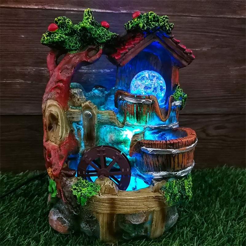 Resin Waterfall Fountain Gifts Tabletop Simulation Zen Meditation Feng Shui Desktop Flowing Water Bonsai Decoration Ornaments & 201201
Resin Waterfall Fountain Gifts Tabletop Simulation Zen Meditation Feng Shui Desktop Flowing Water Bonsai Decoration Ornaments & 201201