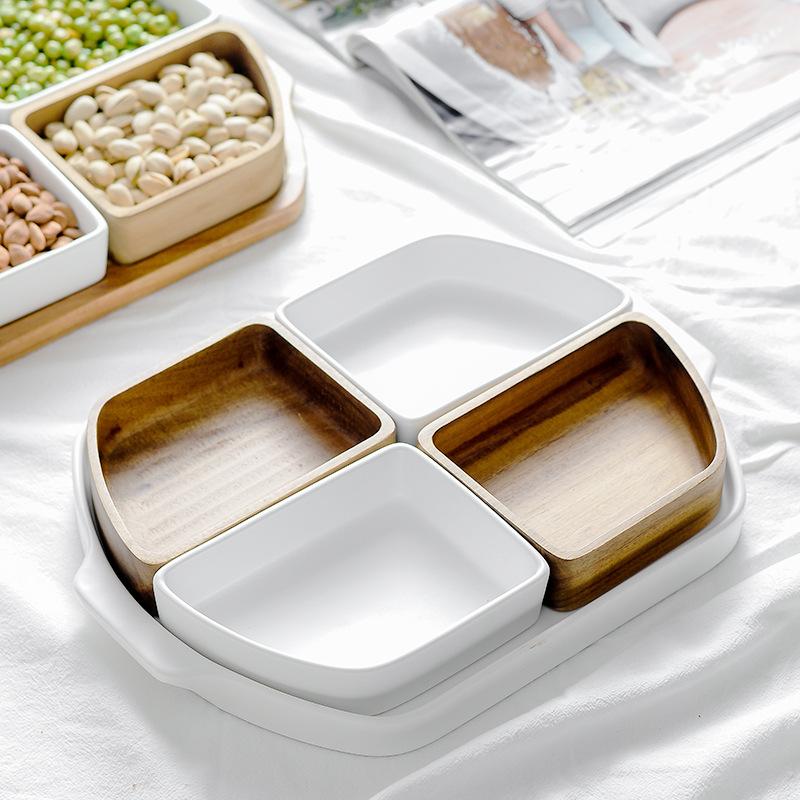 Cross Border European Style Fruit Tray Living Room Creative Sub Grid Wooden Snack Candy New Year Fruit Plate Nut Box
Cross Border European Style Fruit Tray Living Room Creative Sub Grid Wooden Snack Candy New Year Fruit Plate Nut Box