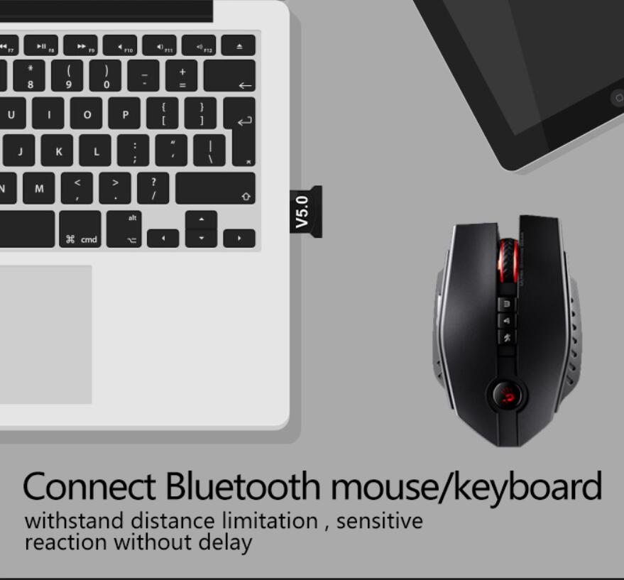 Bluetooth 5.0 usb Adapter gadgets Transmitter Wireless Receiver Audio Dongle Sender black