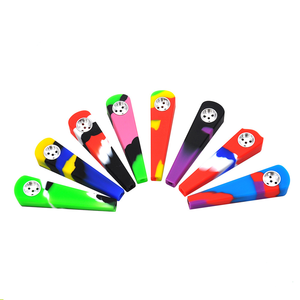 Triangle Silicone Pipe Dab Rig Smoking Pipes FDA Hand with bowl Bongs Tobacco Dry Herb
Triangle Silicone Pipe Dab Rig Smoking Pipes FDA Hand with bowl Bongs Tobacco Dry Herb