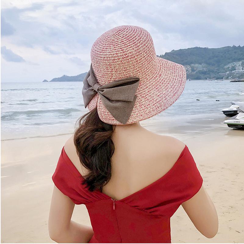Big Bow Straw Hats Women Foldable Summer Outdoor Female Beach Hat Ladies Travel Floppy Wide Brim Sun Cap, Beige
Big Bow Straw Hats Women Foldable Summer Outdoor Female Beach Hat Ladies Travel Floppy Wide Brim Sun Cap, Beige