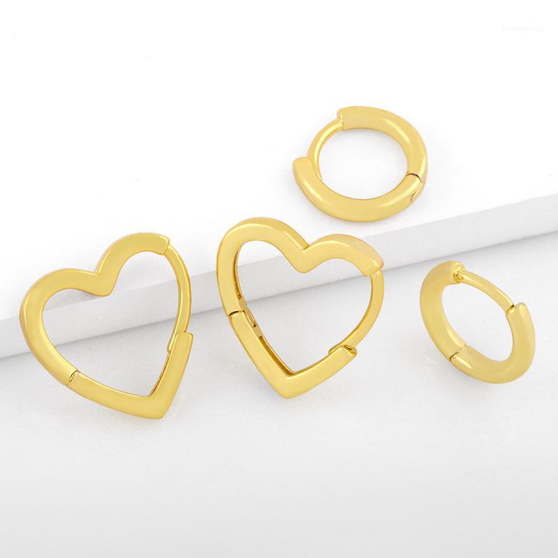 FLOLA Gold Small Round Circle Hoop Earrings For Women Polished Heart Huggie Earrings Statement Jewelry Female Gifts ersv031
FLOLA Gold Small Round Circle Hoop Earrings For Women Polished Heart Huggie Earrings Statement Jewelry Female Gifts ersv031