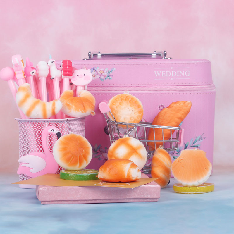 Various Kinds Squishy Breads Kawaii PU Toys Slow Rising Kids Toy Collection Squeeze Decomression Toy For Child Gift wholesale
Various Kinds Squishy Breads Kawaii PU Toys Slow Rising Kids Toy Collection Squeeze Decomression Toy For Child Gift wholesale