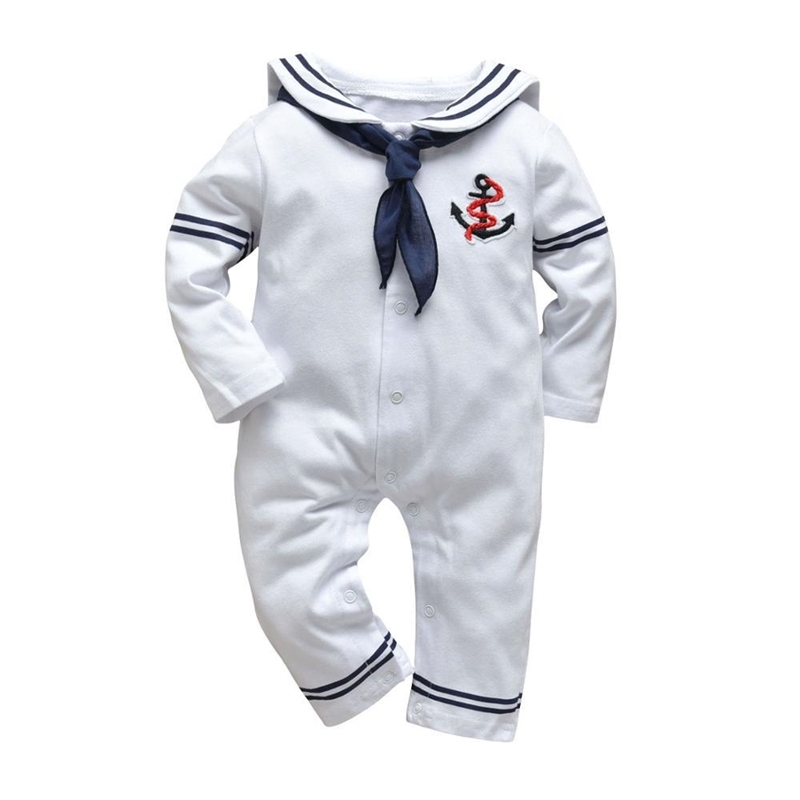 Infant Clothing Baby Boy Girl Romper White Navy Sailor Uniforms Unisex Long Sleeve Jumpsuit Autumn Newborn Baby Clothes 201127, Red
Infant Clothing Baby Boy Girl Romper White Navy Sailor Uniforms Unisex Long Sleeve Jumpsuit Autumn Newborn Baby Clothes 201127, Red