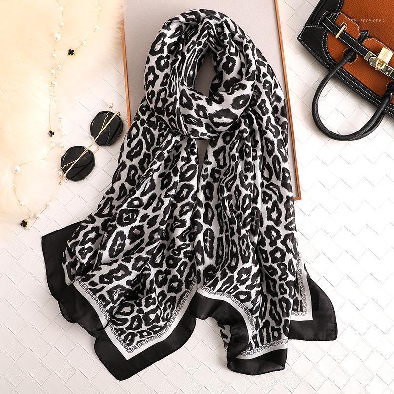 Scarves Summer Leopard Scarf Women Silk Shawls And Femme Sjaal Muslim Hijab Long Bandana Foulard SFN4791
Scarves Summer Leopard Scarf Women Silk Shawls And Femme Sjaal Muslim Hijab Long Bandana Foulard SFN4791