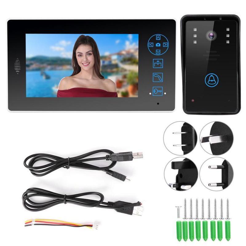 7in TFT 2.4G Wireless Video Doorbell IR Night Vision Intercom Rainproof 100V-240V1
7in TFT 2.4G Wireless Video Doorbell IR Night Vision Intercom Rainproof 100V-240V1