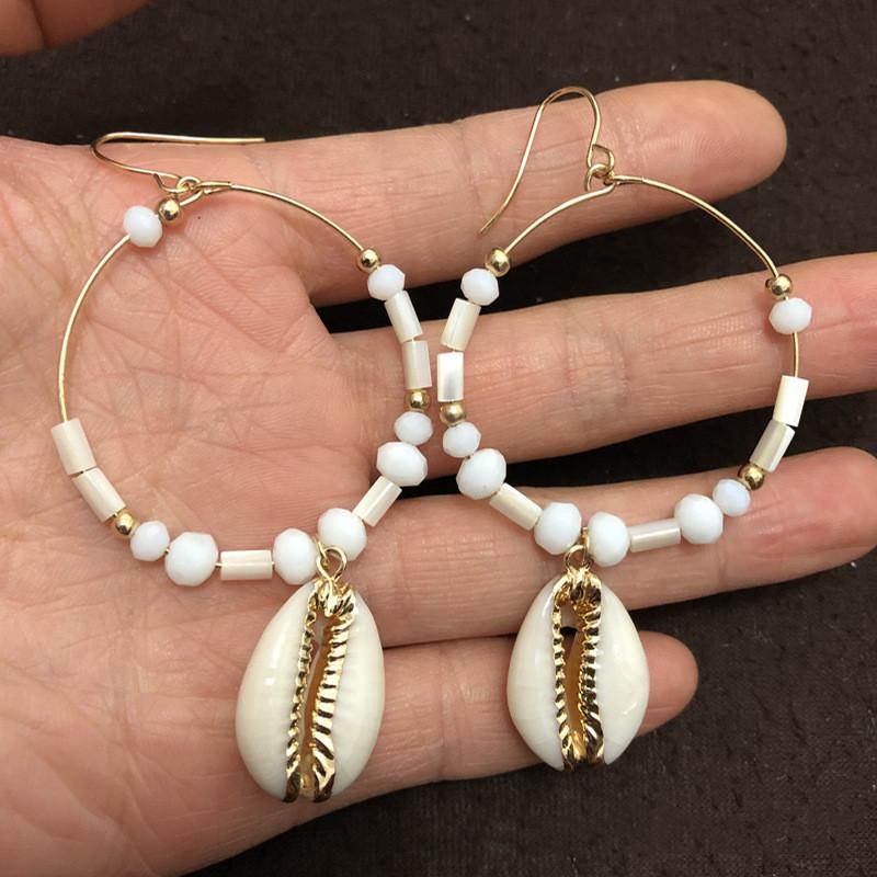 Fashion direct sales from the factory earrings large circle gold- color Nature sheath Hanging earrings for women
Fashion direct sales from the factory earrings large circle gold- color Nature sheath Hanging earrings for women