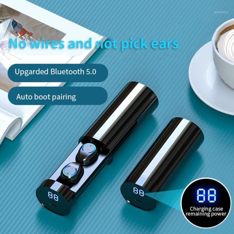 Touch Sports Wireless Bluetooth Headphone LED Display Earbuds Noise Canceling Earphone Hifi Stereo Gaming Headset for Microphone1, Black
Touch Sports Wireless Bluetooth Headphone LED Display Earbuds Noise Canceling Earphone Hifi Stereo Gaming Headset for Microphone1, Black