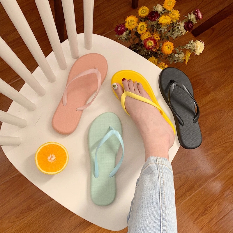 Women Summer Flip Flops Candy Color Girls Beach Slippers Soft PVC Ladies Flat Shoes Slip On Sandals Female Fashion Slides SH385 #iH7j, Beige
Women Summer Flip Flops Candy Color Girls Beach Slippers Soft PVC Ladies Flat Shoes Slip On Sandals Female Fashion Slides SH385 #iH7j, Beige