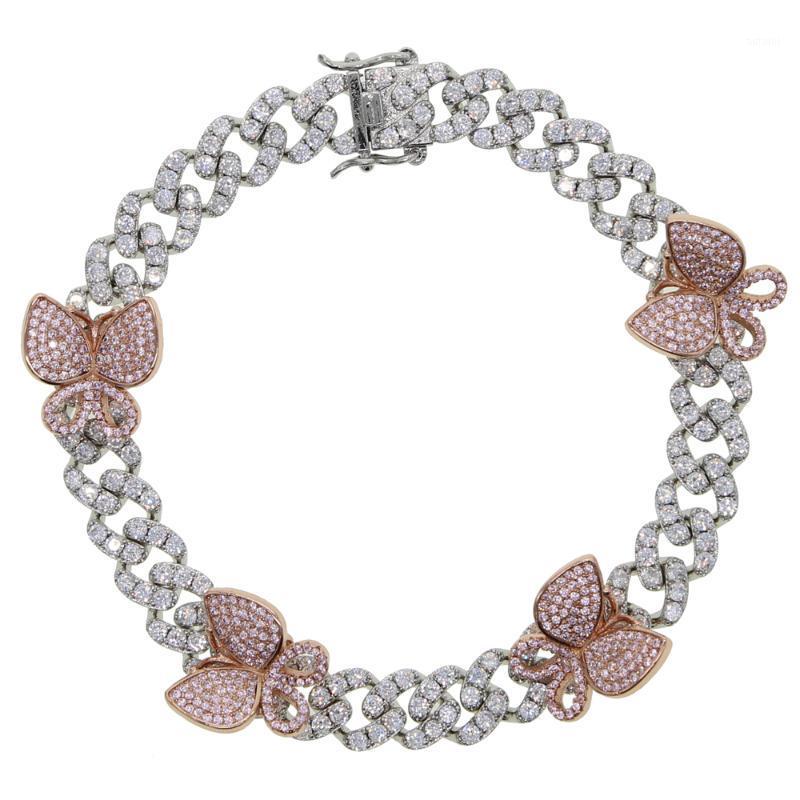 iced out bling cz Cubic Zircon women jewelry 2020 hip hop rock Miami cuban link chain silver rose gold pink butterfly bracelet1
iced out bling cz Cubic Zircon women jewelry 2020 hip hop rock Miami cuban link chain silver rose gold pink butterfly bracelet1