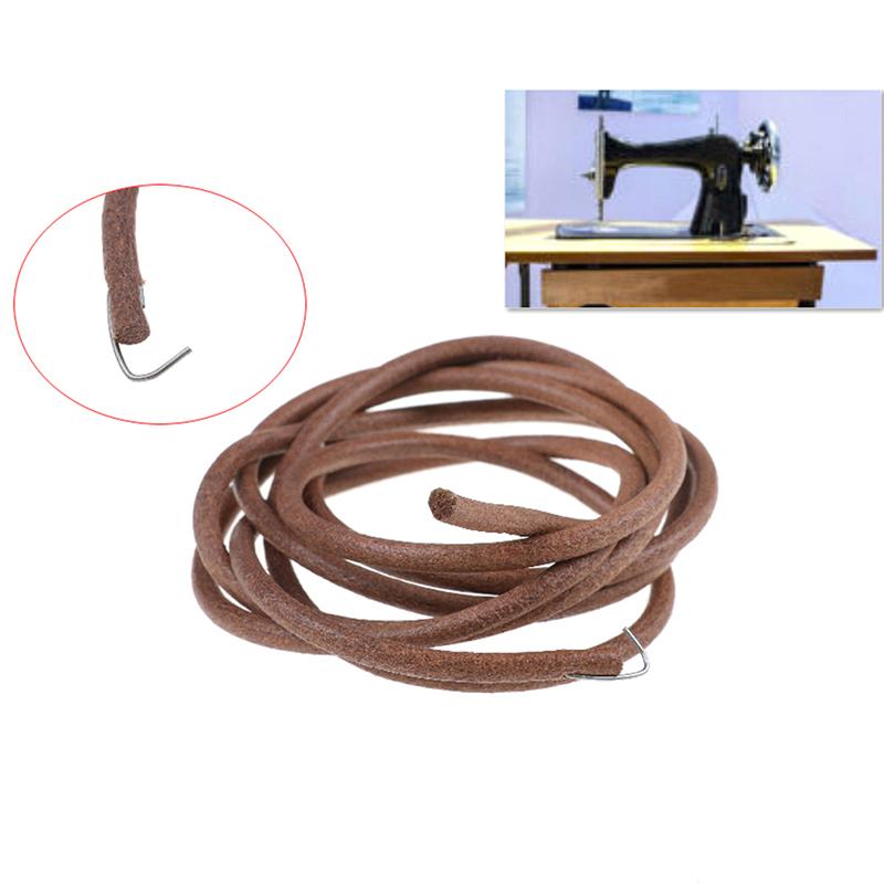72" 183cm Leather Belt Treadle Parts With Hook For Singer Sewing Machine 3/16" 5mm Household Home Old Sewing Machines Accessory
72" 183cm Leather Belt Treadle Parts With Hook For Singer Sewing Machine 3/16" 5mm Household Home Old Sewing Machines Accessory