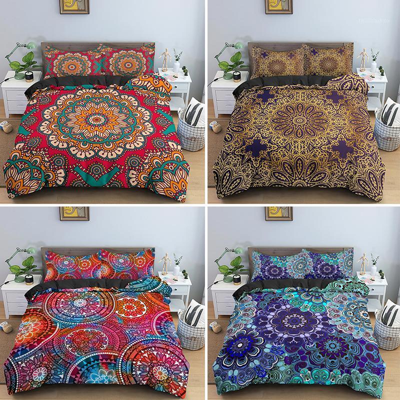 Boho Mandala Quilt Duvet Cover Set With Pillowcase Single Double King Queen Size Bohemia Bedding Sets1, Bss2062
Boho Mandala Quilt Duvet Cover Set With Pillowcase Single Double King Queen Size Bohemia Bedding Sets1, Bss2062
