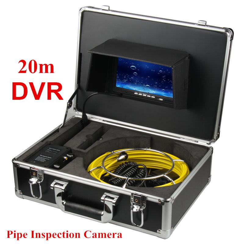 20M Pipe Inspection Camera 7''LCD 23mm IP68 Waterproof Drain Sewer Duct Pipeline Industrial Endoscope Video Recorder
20M Pipe Inspection Camera 7''LCD 23mm IP68 Waterproof Drain Sewer Duct Pipeline Industrial Endoscope Video Recorder