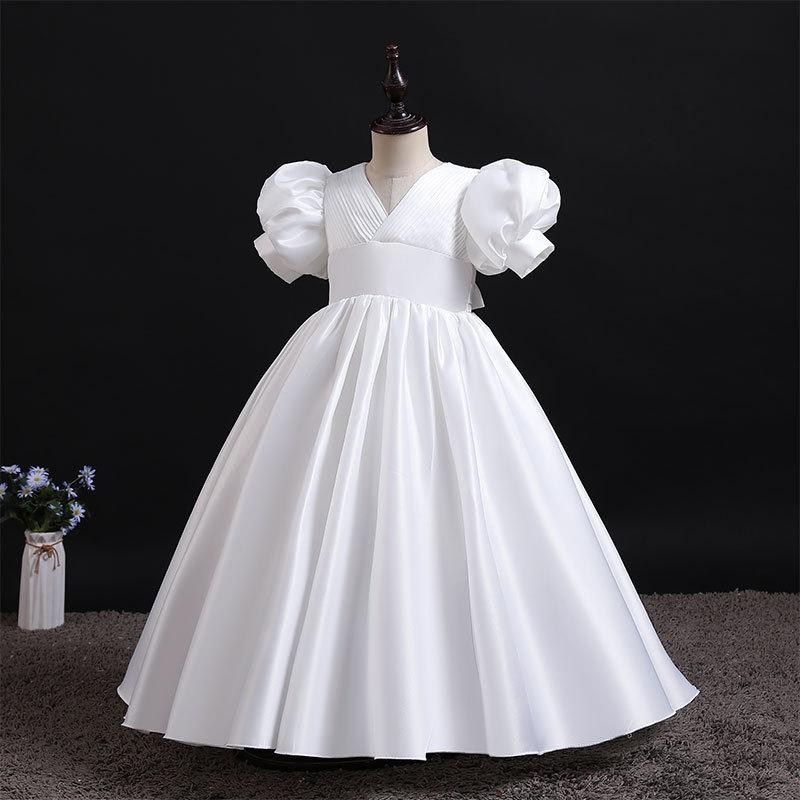 Girl's Dresses White Girls Dress Bridesmaid Kids For Children Long Princess Party Wedding Baptism 6 8 10 12 Years, Red;yellow
Girl's Dresses White Girls Dress Bridesmaid Kids For Children Long Princess Party Wedding Baptism 6 8 10 12 Years, Red;yellow