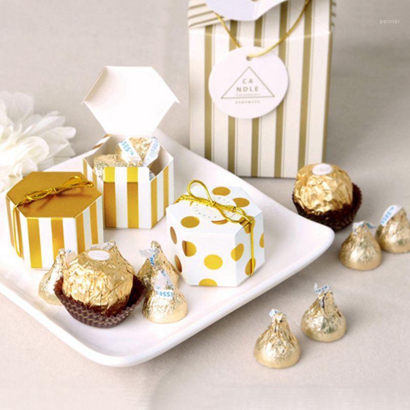 Hexagon Candy Box Bulk with Gold Ribbon and Round Card,Gold Polka Dot,Pack of 501
Hexagon Candy Box Bulk with Gold Ribbon and Round Card,Gold Polka Dot,Pack of 501