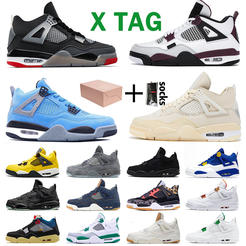 With Box x Stock Original Men Women Jumpman 4 Basketball Shoe 4s White off Sail Union Cactus Jack Sneaker SatinJordanRetro Trainer, B30 40-47 military blue
With Box x Stock Original Men Women Jumpman 4 Basketball Shoe 4s White off Sail Union Cactus Jack Sneaker SatinJordanRetro Trainer, B30 40-47 military blue