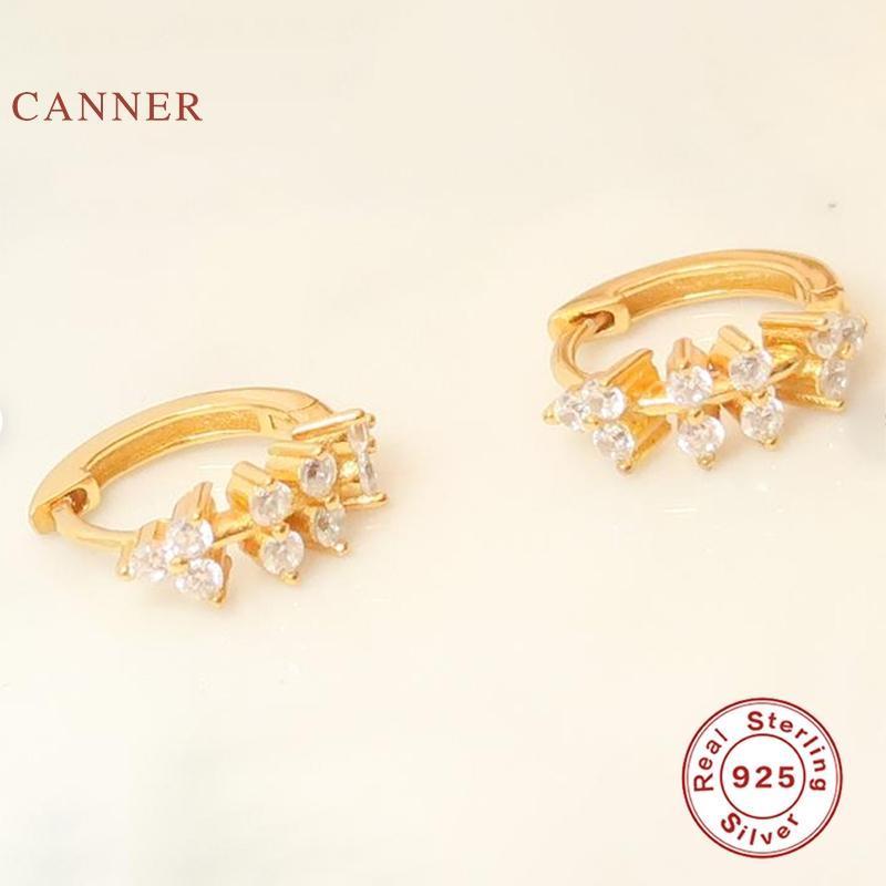CANNER Bohemian Style Earrings For Women 100% Real 925 Sterling Silver Earrings Hoops Zircon Diamond Fine Jewelry Pendientes1
CANNER Bohemian Style Earrings For Women 100% Real 925 Sterling Silver Earrings Hoops Zircon Diamond Fine Jewelry Pendientes1
