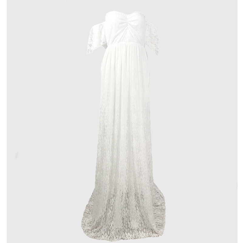 Long Maternity Clothes Pregnancy Dress Photography Props Dresses For Photo Shoot Maxi Gown Dresses For Pregnant Women Clothing LJ201123