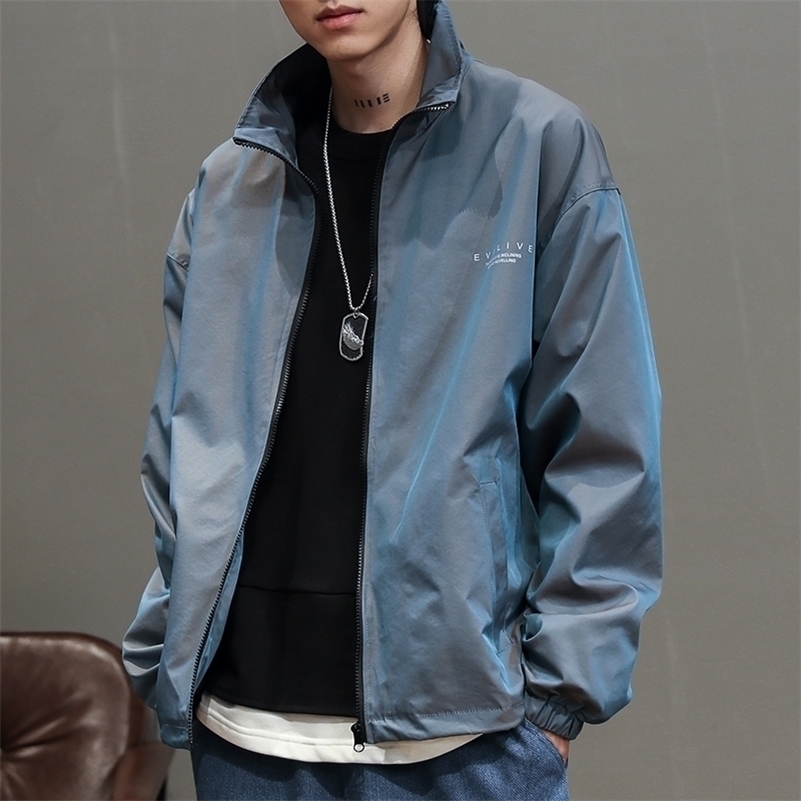 The spring of the gradient coat male han edition loose tooling handsome personality 201118