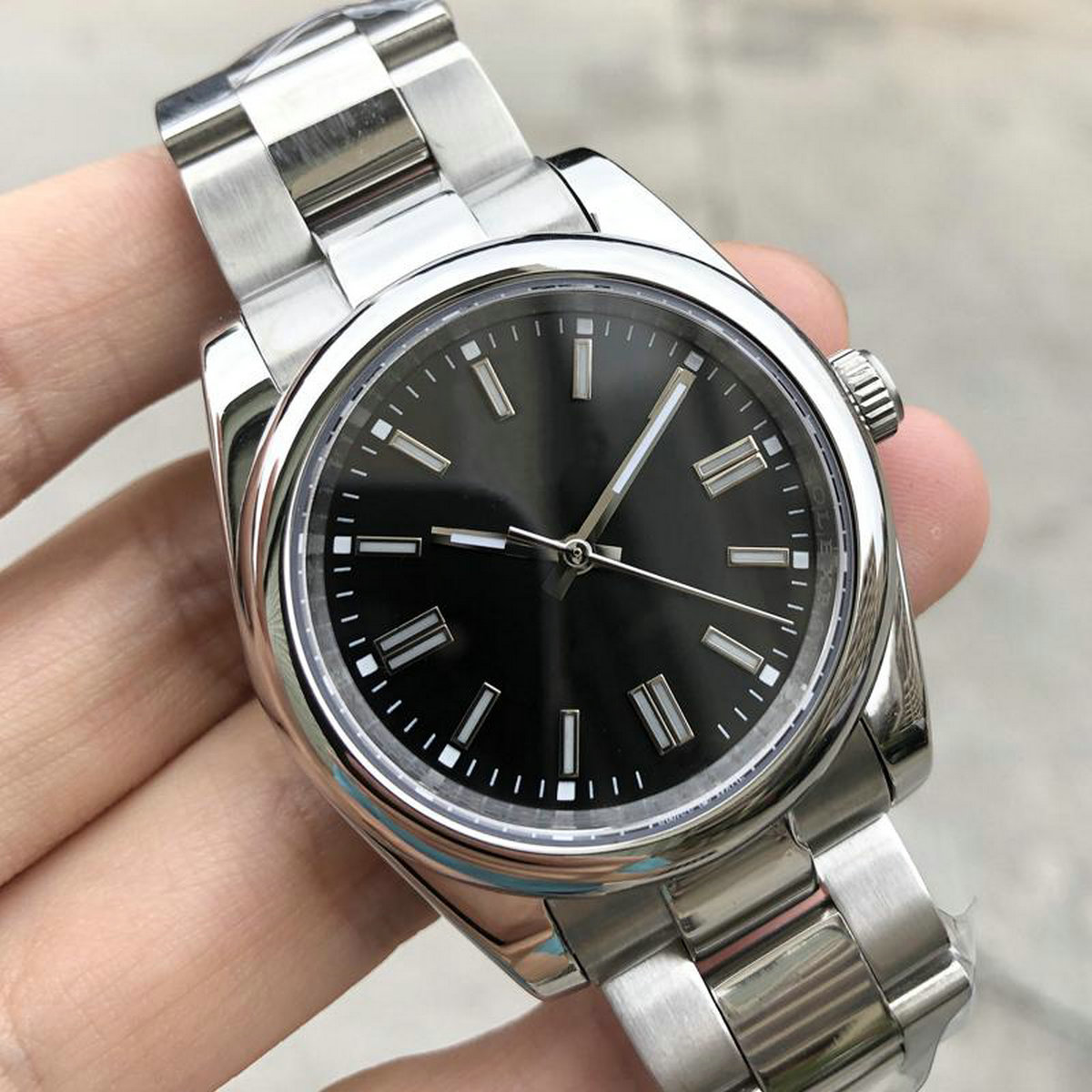 high quality Mens 2813 Movement Watch Men Ceramic Bezel Basel fashion Date Full Steel Crystal Watches Sport Wristwatches