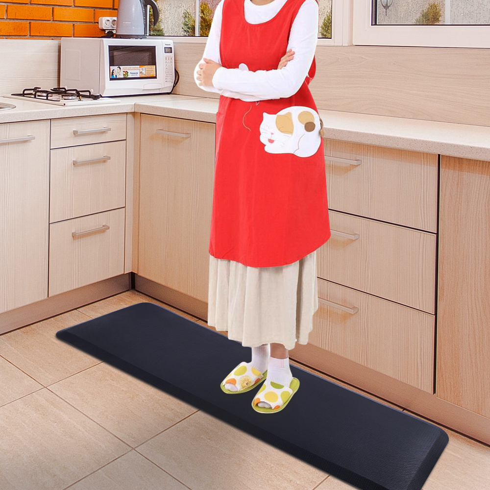 WACO Anti-fatigue Mat for Kitchen Dining Bar Beauty Salon Office Garages, Cushioned Standing Comfort Floor Mats Waterproof Black Lattice
WACO Anti-fatigue Mat for Kitchen Dining Bar Beauty Salon Office Garages, Cushioned Standing Comfort Floor Mats Waterproof Black Lattice