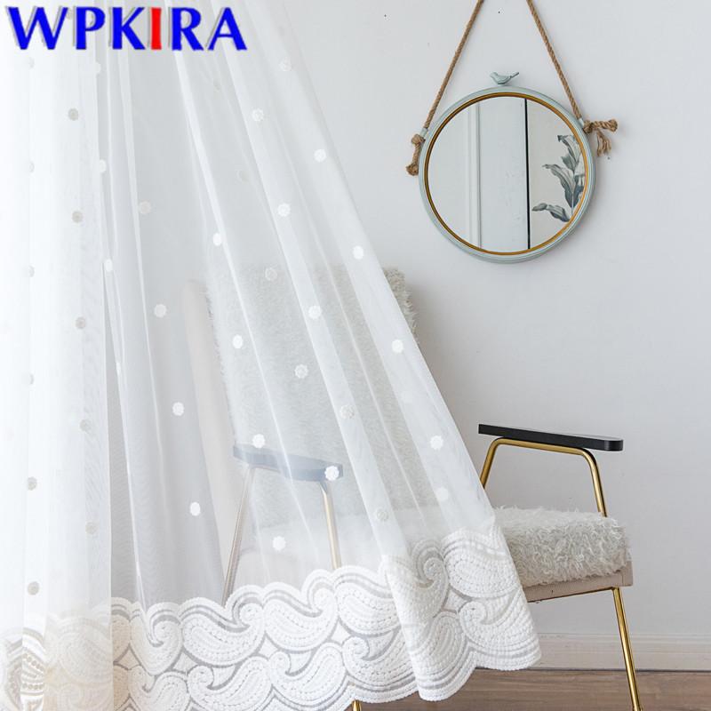 Nordic Style Tulle On The Window Embroidery Window Screen Bedroom Transparent Bay Balcony Sheer Curtain Home Decora X-AD617, Tulle curtain
Nordic Style Tulle On The Window Embroidery Window Screen Bedroom Transparent Bay Balcony Sheer Curtain Home Decora X-AD617, Tulle curtain
