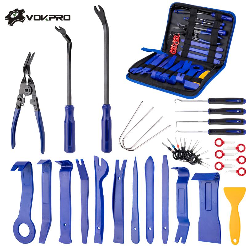 38pcs/set Pry Disassembly Tool Kit Opening Repair Tools For nterior Door Clip Panel Trim Dashboard Removal Auto Car Dash Panel
38pcs/set Pry Disassembly Tool Kit Opening Repair Tools For nterior Door Clip Panel Trim Dashboard Removal Auto Car Dash Panel