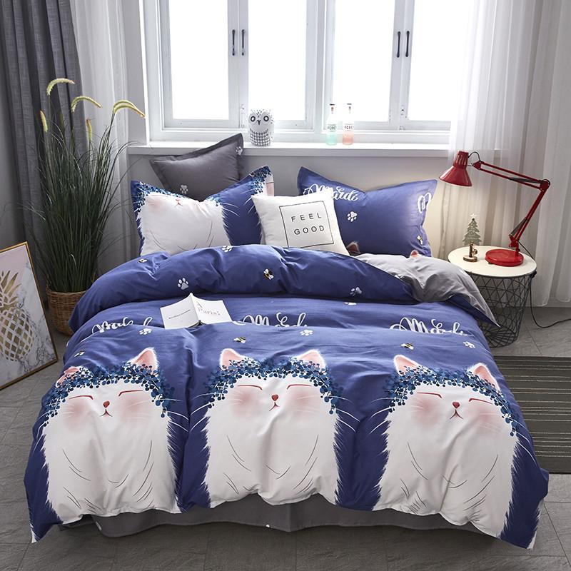 Children's Bed Cover Set Students Dormitory Bedding Set Cartoon Bedclothes Sheet Pillowcase Polyester/Cotton Bed Duvet Cover, No.10
Children's Bed Cover Set Students Dormitory Bedding Set Cartoon Bedclothes Sheet Pillowcase Polyester/Cotton Bed Duvet Cover, No.10