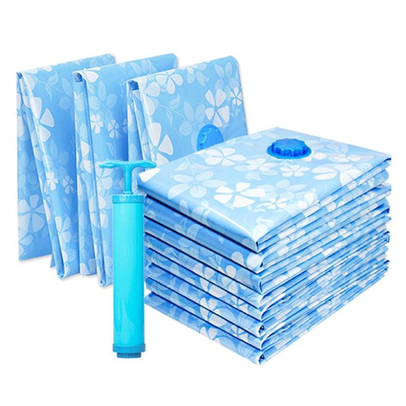 11Pcs Vacuum Storage Bag Reusable Hand Pump Compressed Clothes Pillow Organizer Travel Seal Bag Space Saving Compression
11Pcs Vacuum Storage Bag Reusable Hand Pump Compressed Clothes Pillow Organizer Travel Seal Bag Space Saving Compression