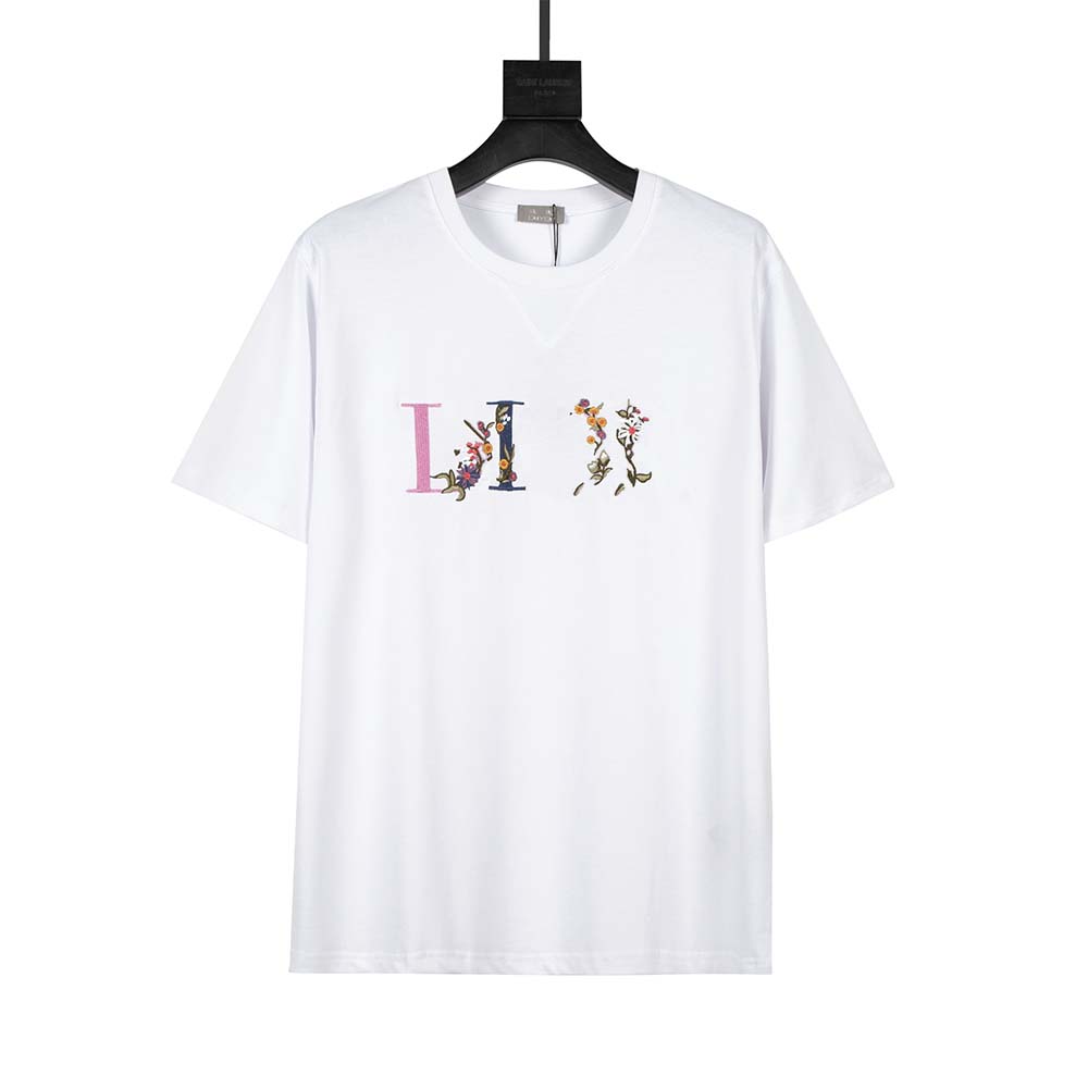 DUYOU 2021SS New T-shirts Men's and Women's T Shirts Colorful Embroidery Flower Logo Short Sleeves Tops Tee Brand Clothing XS- FZW81595, White;black
DUYOU 2021SS New T-shirts Men's and Women's T Shirts Colorful Embroidery Flower Logo Short Sleeves Tops Tee Brand Clothing XS- FZW81595, White;black