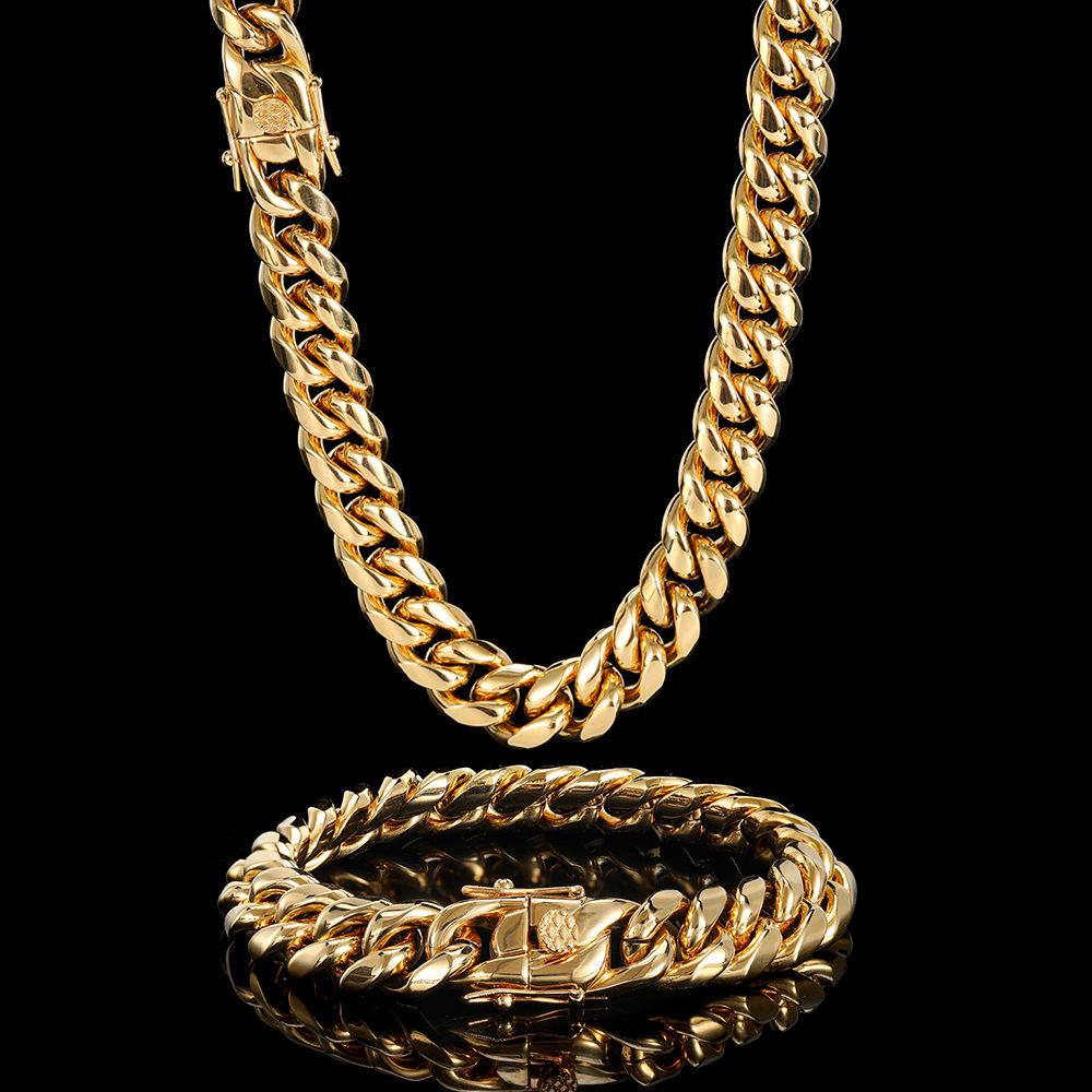 gold Cuban Link chains 18 24 inch zirconia necklace jewelry6 8 10 12 14 16 18mm European Hip Hop electroplated Necklace for men and women party wholesale chunky chains
gold Cuban Link chains 18 24 inch zirconia necklace jewelry6 8 10 12 14 16 18mm European Hip Hop electroplated Necklace for men and women party wholesale chunky chains