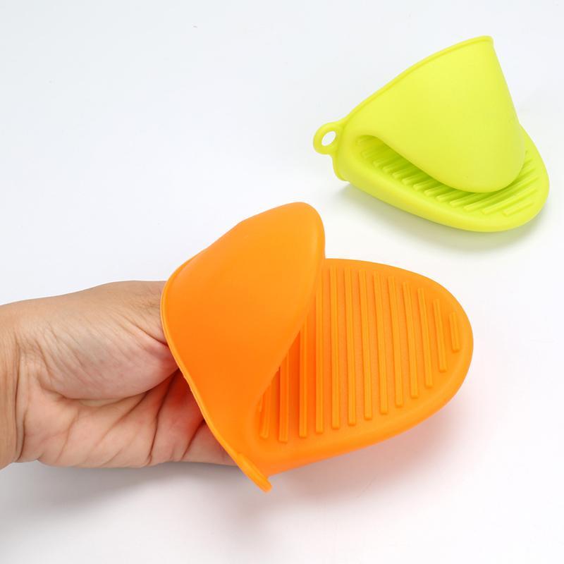 

Wholesale- Cooking Non-slip Heat Insulation Silicone Glove Dish Clip Dish Bowl Microwave Oven Anti-scald Armguard Kitchen Tools KC14211