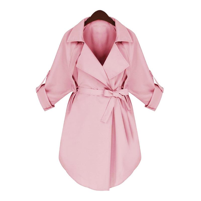 Fashion Elegant Designer Women Spring Trench Coat 2020 Solid Belt European Windbreaker Open Stitch Autum Streetwear, Black
Fashion Elegant Designer Women Spring Trench Coat 2020 Solid Belt European Windbreaker Open Stitch Autum Streetwear, Black