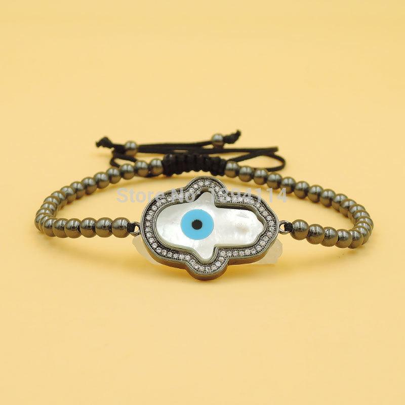 21x18x3mm Micro Pave Clear CZ Crystal Palm Shell Eye Connector With 4mm Round Loose Beads Braiding Macrame Adjustable Bracelet
21x18x3mm Micro Pave Clear CZ Crystal Palm Shell Eye Connector With 4mm Round Loose Beads Braiding Macrame Adjustable Bracelet