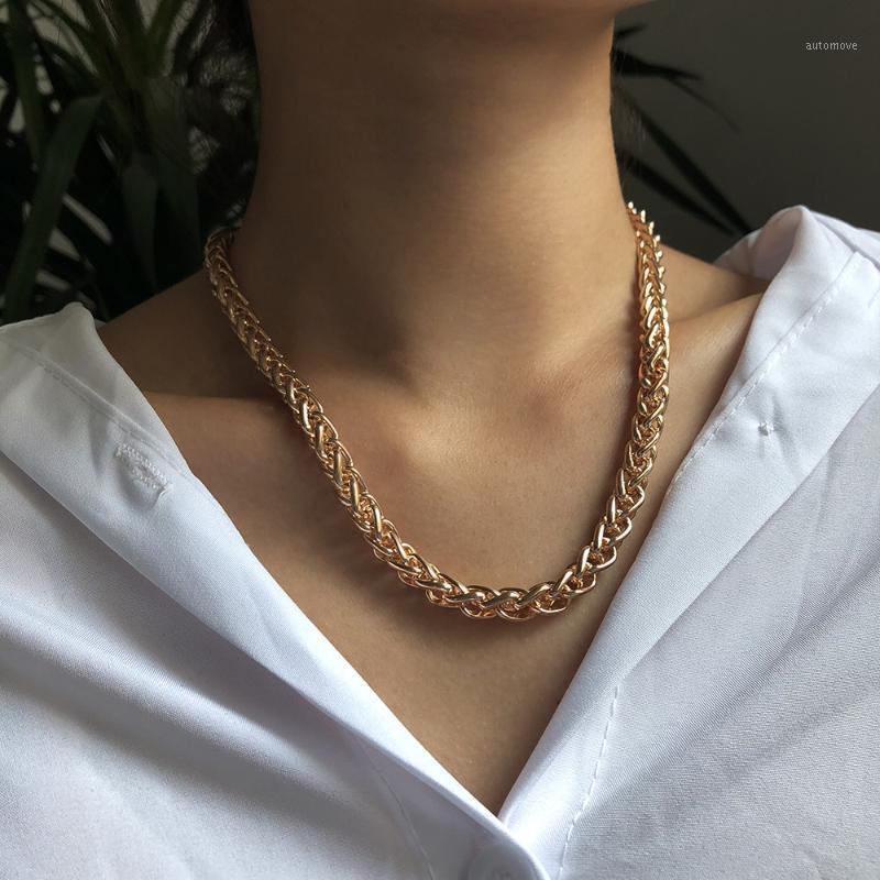 Punk Thick Link Chain Chokers Necklaces for Women Collar Clavicle Chain 2020 New Fashion Short Brief Necklace Jewelry1
Punk Thick Link Chain Chokers Necklaces for Women Collar Clavicle Chain 2020 New Fashion Short Brief Necklace Jewelry1