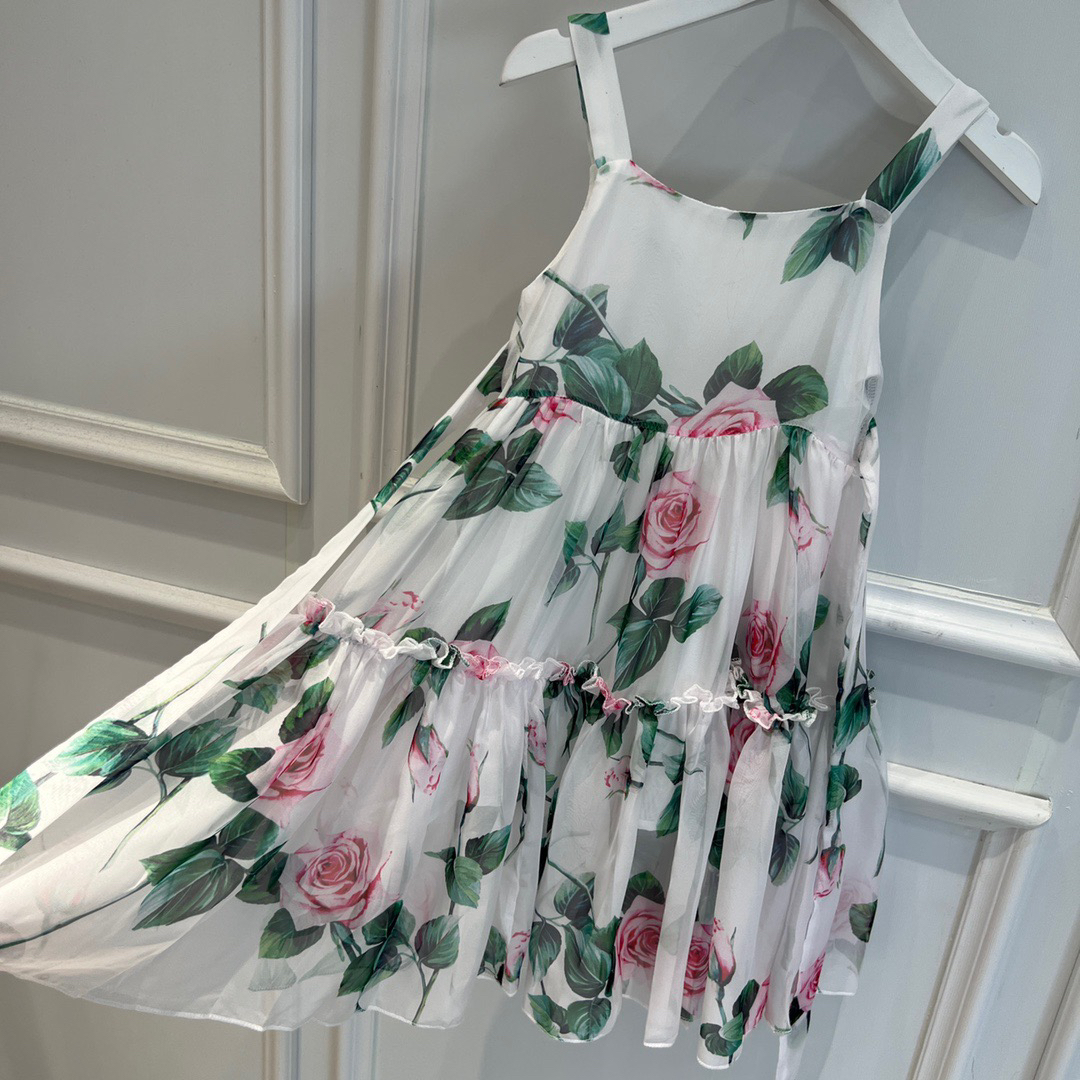 Summer Kids Girls Chiffon Dress Baby Girl Floral Dresses Sweet girl sleeveless Beach dress Children clothing outwear, As show
Summer Kids Girls Chiffon Dress Baby Girl Floral Dresses Sweet girl sleeveless Beach dress Children clothing outwear, As show
